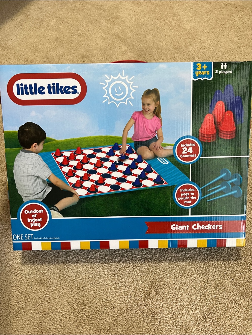 Little Tikes Giant Checkers Set
